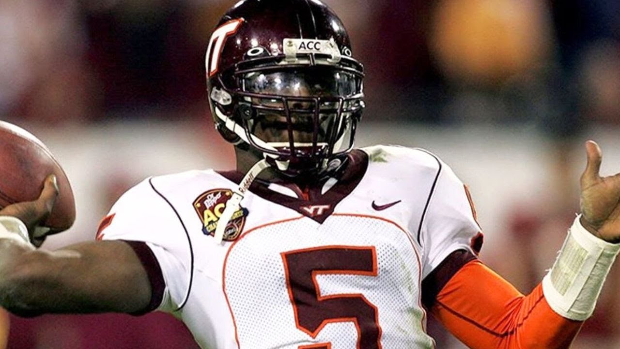 mike vick college jersey