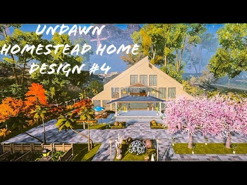 UNDAWN MOBILE| Homestead wooden home design building toturial #4 # ...