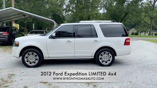 2012 Ford Expedition LIMITED 4x4 w/ 139,000 miles - ByronThomasAuto.com - Scotland Neck, NC