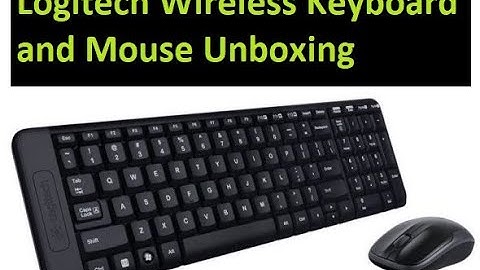 Logitech MK215 Wireless Keyboard & Mouse Unboxing