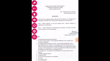 IGNOU Assignment last date extended