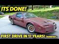 REVIVING &amp; DRIVING 1989 Trans Am GTA! Its DONE! First Drive in 17 Years Annnndddddd its broken