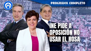 Taddei pide no usar el color rosa del INE en la marcha por ‘respeto’ | PROGRAMA COMPLETO | 17/05/24