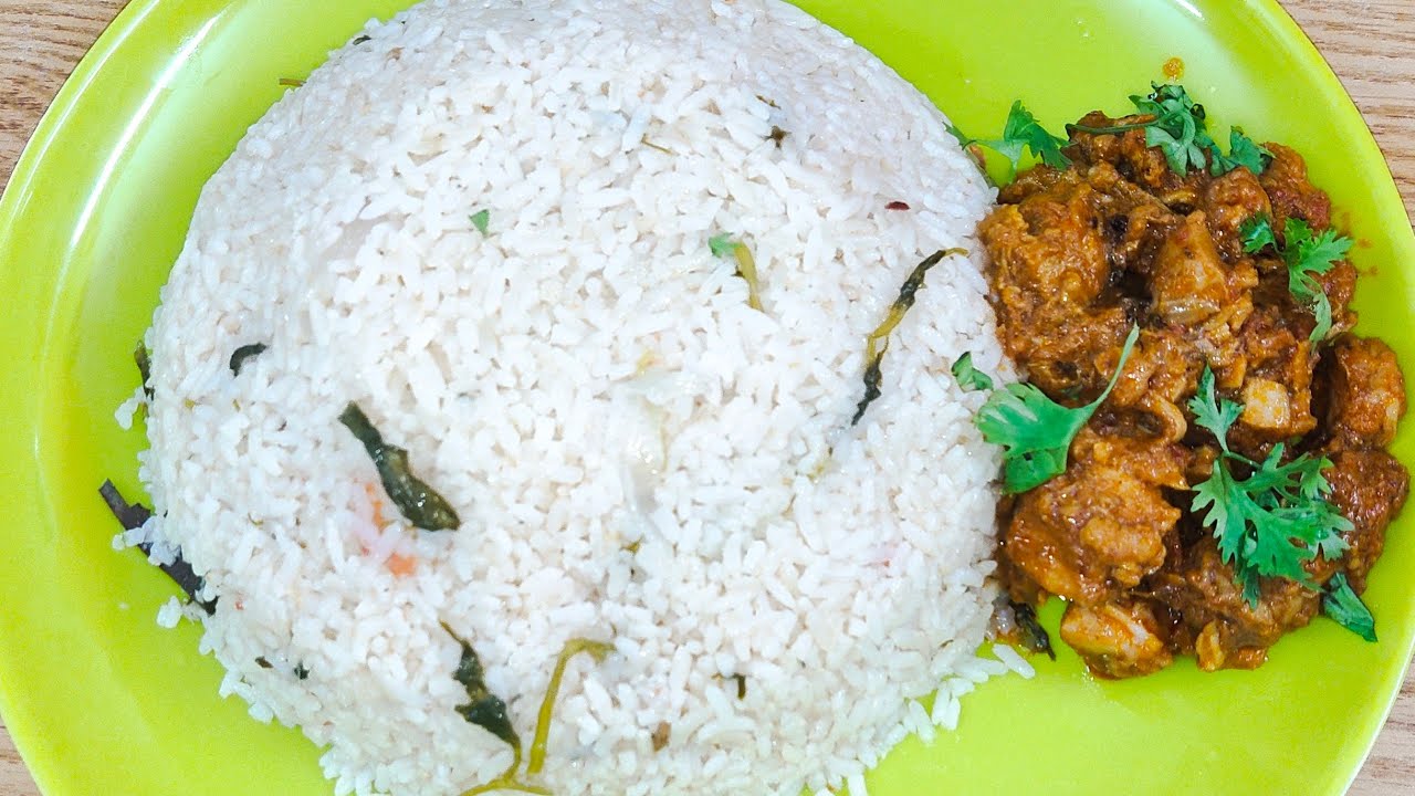 தேங்காய் பால் சாதம்.Home made Coconut Milk Rice in Tamil YouTube