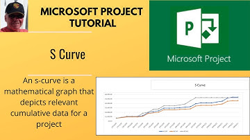 This video explains how to create a S Curve in Microsoft Project