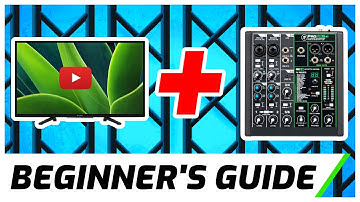 5 EASY Ways To Connect TV To Audio Mixer | Beginner