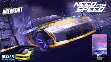 Need For Speed: No Limits || Nissan Z Performance || Blackridge Breakout || Thin Ice - Day 1| #viral