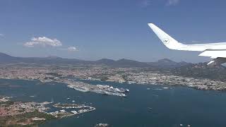 Trip report# A320 Lufthansa Full Flight Olbia (LIEO) Sardinia -Munich (EDDM)
