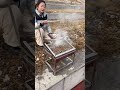 This new flip-style barbecue grill features adjustable charcoal height.#bbqmeat #flipgrill #grill