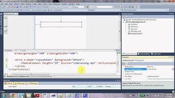 Silverlight MediaElement MP3 Playing