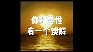 201806 你对空性有一个误解23917