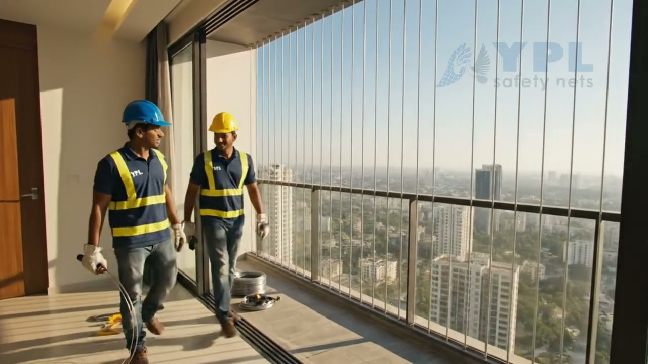 YPL Safety Solutions: Premium Invisible Grills — YPL Safety Nets video thumbnail
