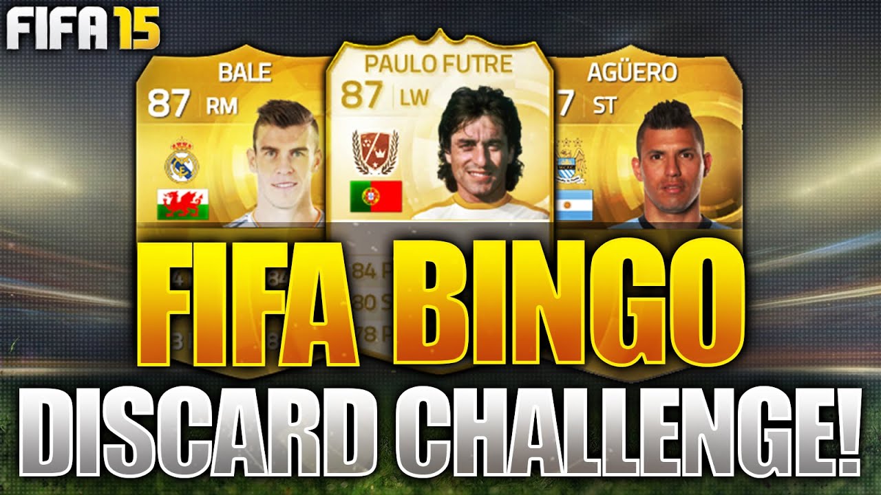 FIFA BINGO!!! THE GREATEST FIFA BINGO EVER! Fifa 15 Legend In A Discard Pack Challenge!!!