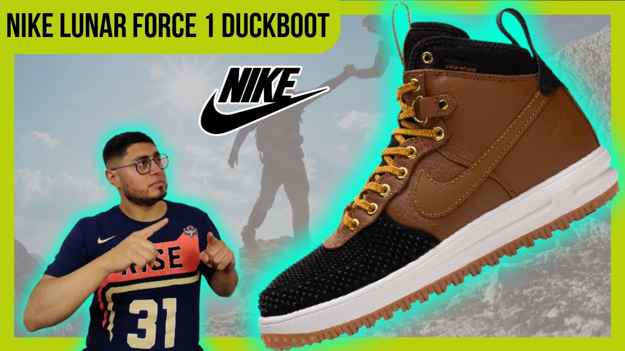 ¡INVICTO al INVIERNO! ❄️🏀 Reseña ÉPICA: Nike Lunar Force 1 Duckboot