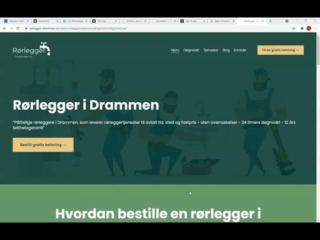 Rorlegger Drammen Dognvakt