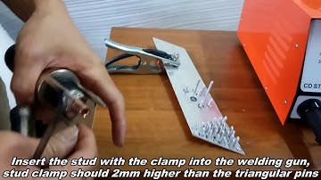 CD Stud Welder Operation video