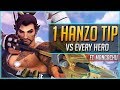 1 HANZO TIP for EVERY HERO ft. Mangachu
