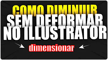 Como aumentar contorno no Illustrator?