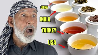 Tribal People Try Teas They've Never Seen Before!