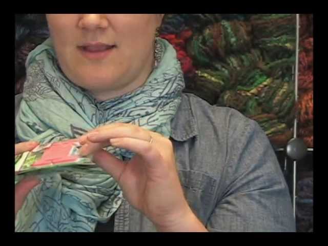 How to use The Knitting Barber cords iknit2purl2 knitting tutorial #14 