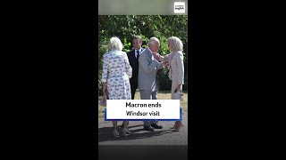 Macron ends Windsor visit