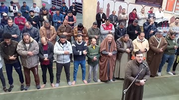 صلاة العشاء اليوم الاحد19/1/2020بمسجد الفاروق بشربين سورة الحجرات كاملة