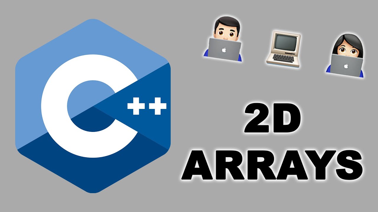 C++ Static 2D Array Basics - YouTube