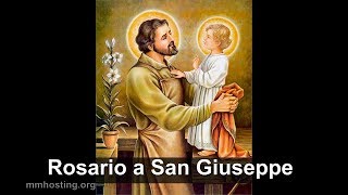 Rosario a San Giuseppe, completo con litanie