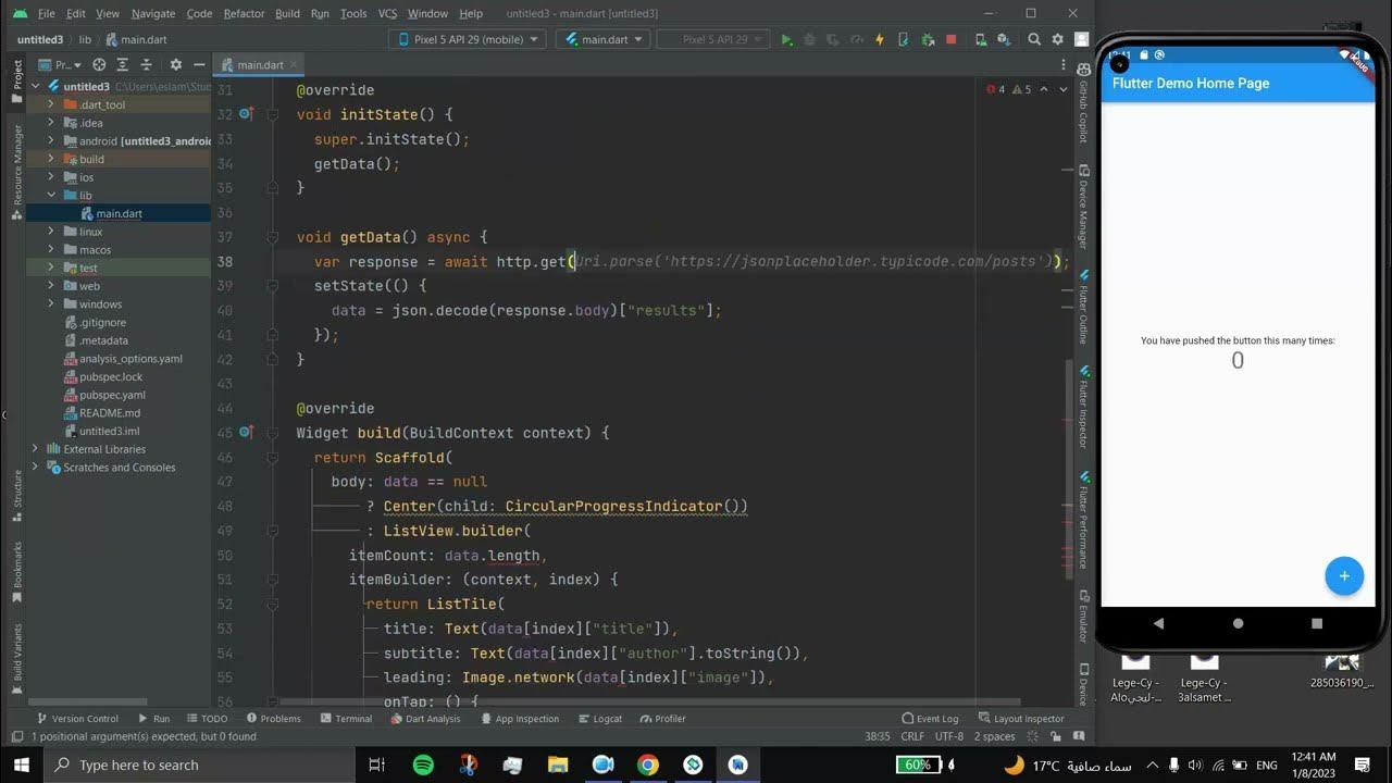 Easy way to Build a Flutter app ( REST API integration ) in minutes ...