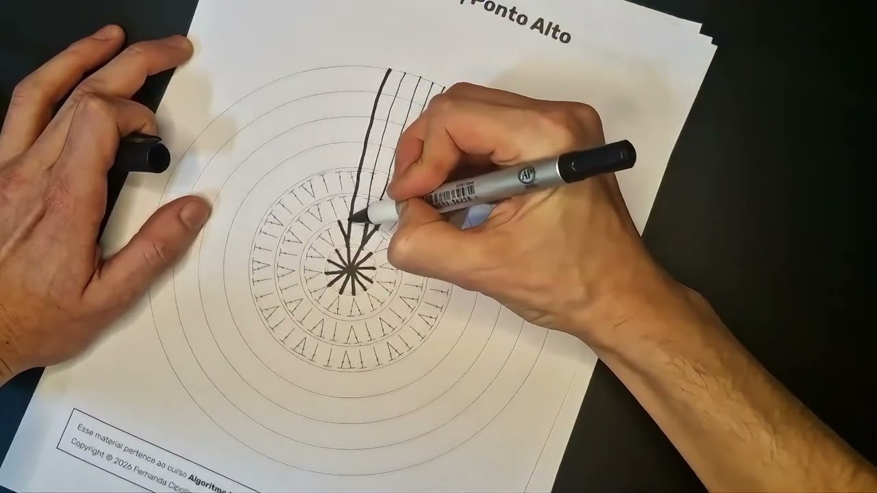 Curso Algoritmo Fractal - Aula Aberta sobre Crochê Curvo