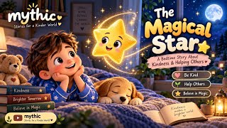 The Magical Star ⭐ | A Bedtime Story About Kindness & Helping Others | Kids Story