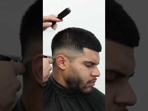 HOW TO DO A MID FADE! EXPLAINED IN 60 SECONDS! #shorts #barber #barbertutorials #barbershop