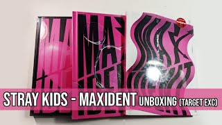 Stray Kids - Maxident Target Exc Album Unboxing