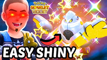 How to Get SHINY Iron Hands *EASY* - Pokémon Scarlet and Violet