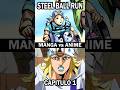 Steel Ball Run / Diferencias manga y anime cap. 1 #steelballrun #anime #manga