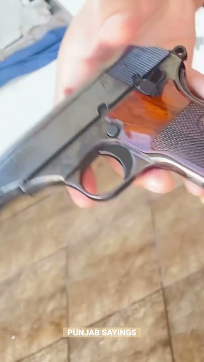 Indian Ordinance RFI .32Bore Pistol #punjabsayings #pistol #shortvideo