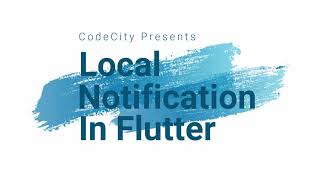 Local Notification in Flutter