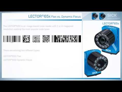 Tutorial LECTOR®65x: Flex vs. Dynamic Focus | SICK AG