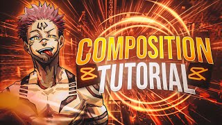 How To Do Composition On CapCut | Manga Animation Tutorial