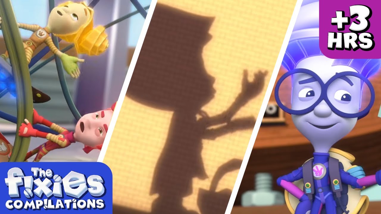 The Wire, The Shadow Play, The Pack-O-Mat and MUCH MORE! | Over 3 hours of The Fixies!