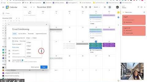 Using Google Calendar to keep you organized