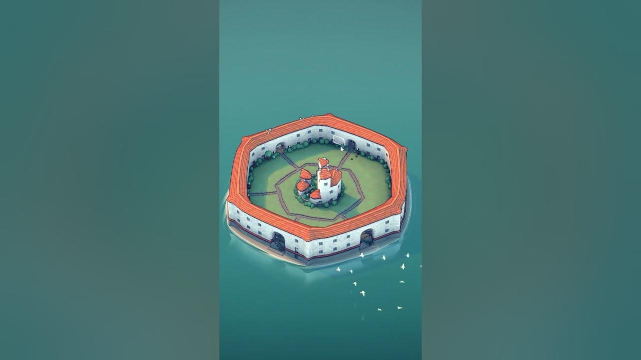 Townscaper how to build lots of statues in townscaper greenery 