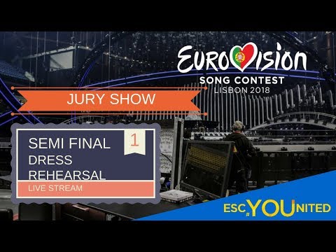 Semi Final 1 - JURY SHOW -  Live Stream (Press Center)