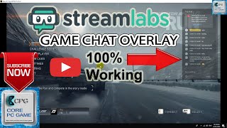 Streamlabs OBS - How to setup game overlay for single monitor.