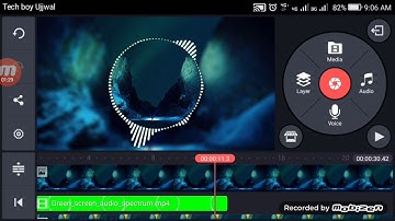 How to Make Audio Spectrum with KineMaster | How to make Audio Spectrum Easily |
