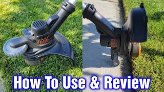 Black + Decker LSTE525 20V Cordless Trimmer/Edger Video Review 