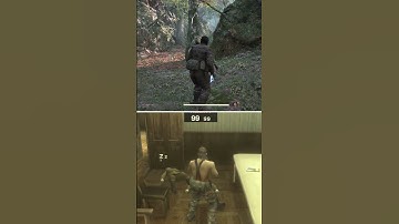 These Two Animations Are 21 Years Apart #MetalGearSolid #SnakeEater #MGS3