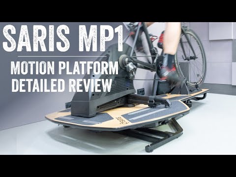 Video: Saris H3 smart turbo trainer at MP1 Nfinity platform: unang tingin