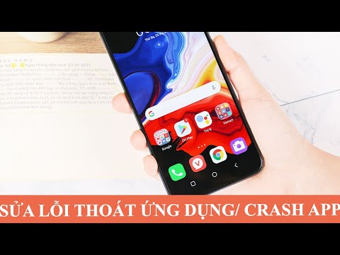 Khắc phục lỗi vào ứng dụng bị thoát ra trên Android, Lỗi Crash ứng dụng, lỗi Android System WebView