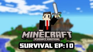 Survival Let's Play | Minecraft Pocket Edition | Episode:10 DIAMONDS! screenshot 3